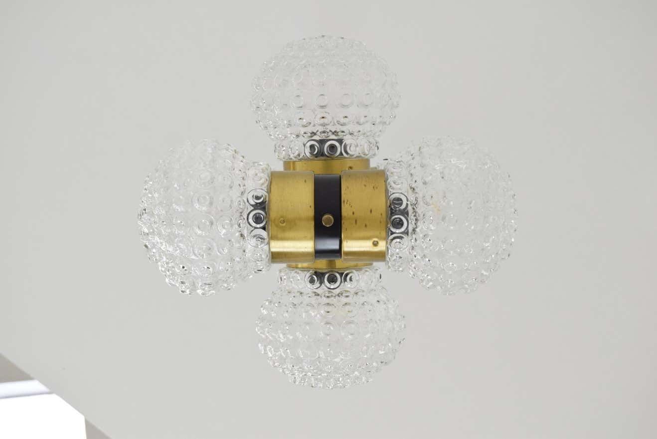 photo furniture Mid Century Chandelier By Napako,1960's