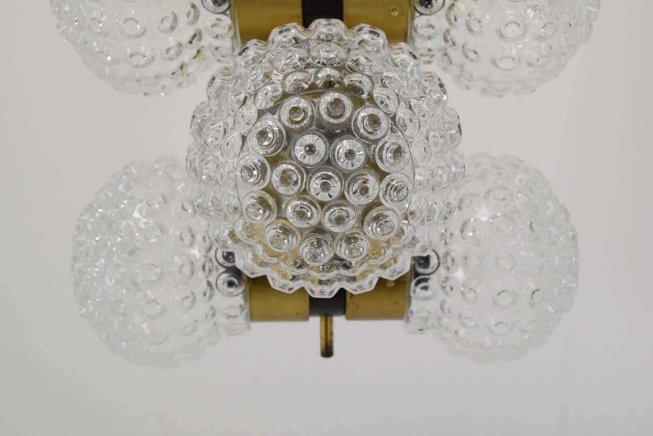 photo for sale Mid Century Chandelier By Napako,1960's