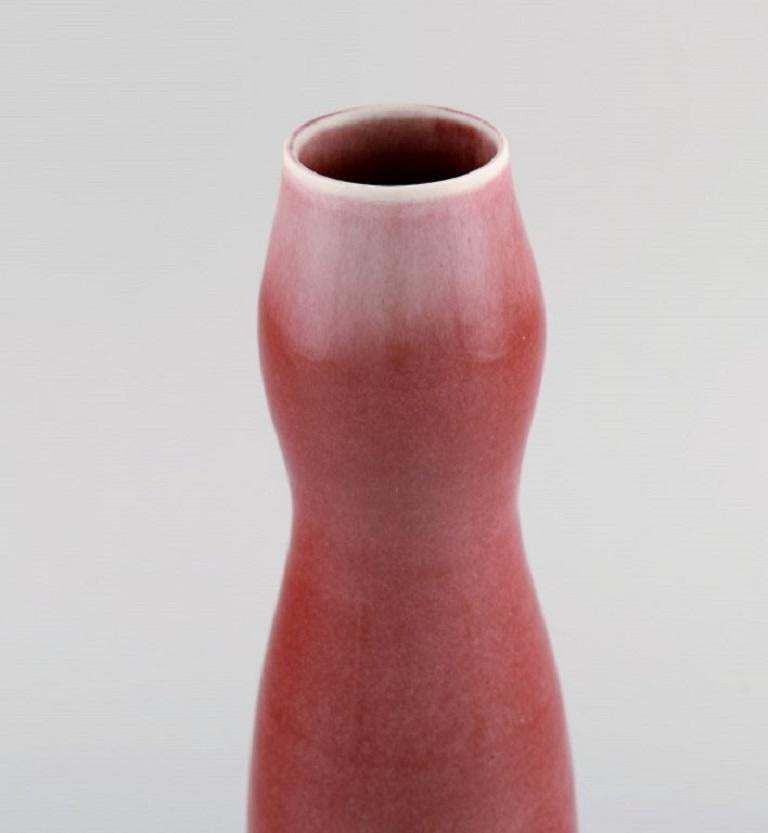 Liisa Hallamaa For Arabia, Unique Vase In Glazed Ceramics, 1960s photo Home Decor