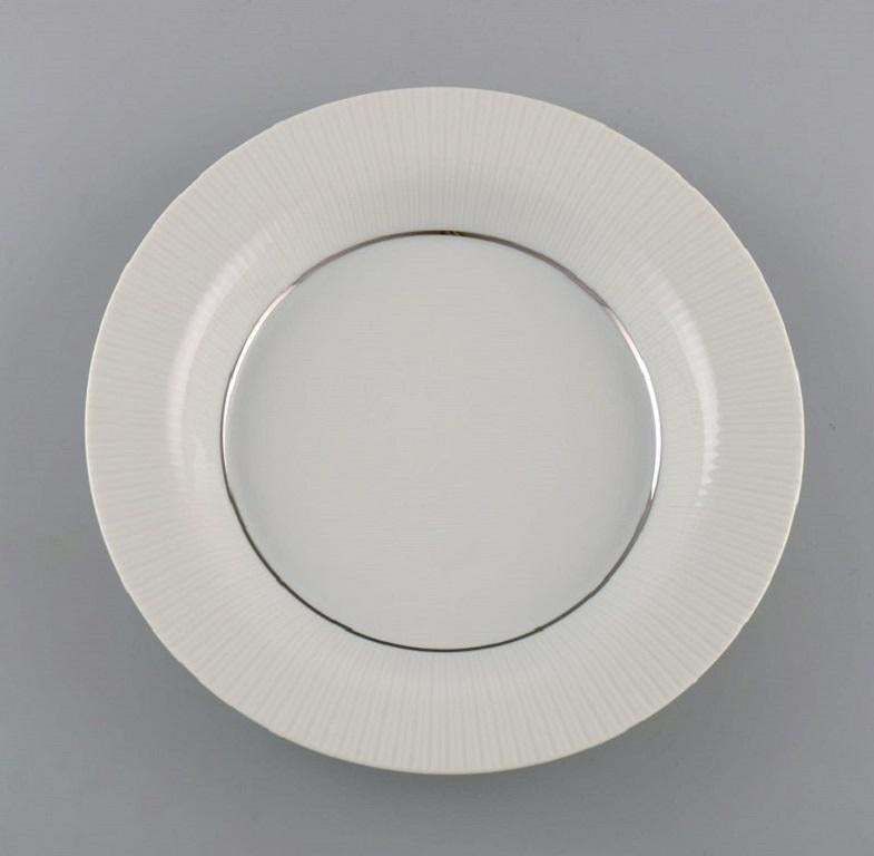 Tapio Wirkkala For Rosenthal, Eight Rare Modulation Deep Plates In Porcelain photo furniture