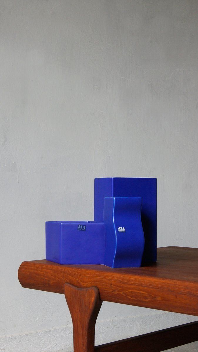Vases From Asa Selection, 1980s, Set Of 3 photo Home Decor
