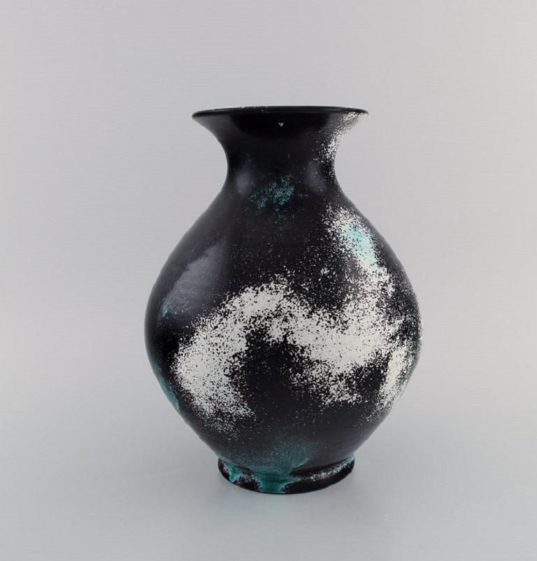 Jens Thirslund For Kähler, Hak, Vase In Glazed Stoneware, 1920s/30s photo furniture