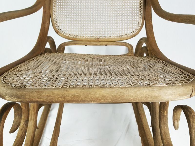 Bentwood Rocking Chair From Mundus photo vintage