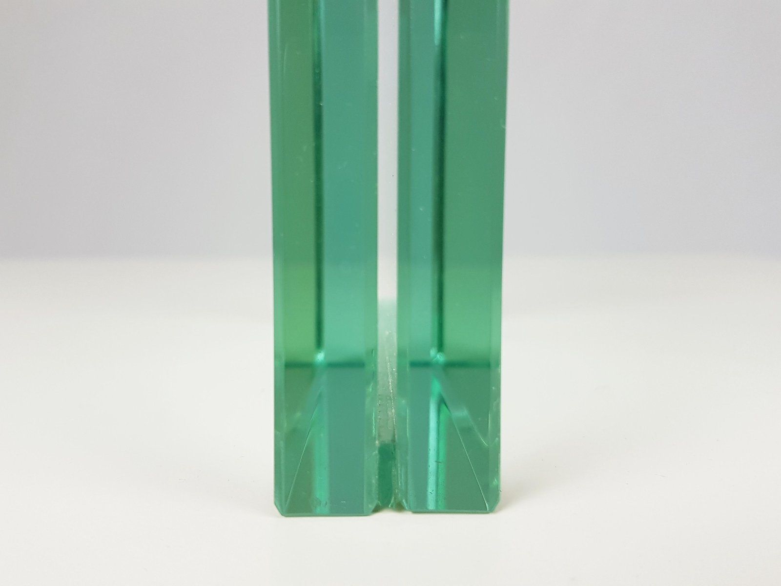 Cut Glass Ashtrays And Picture Frame From Gallotti And Radice  1980s  Set Of 2 photo for sale
