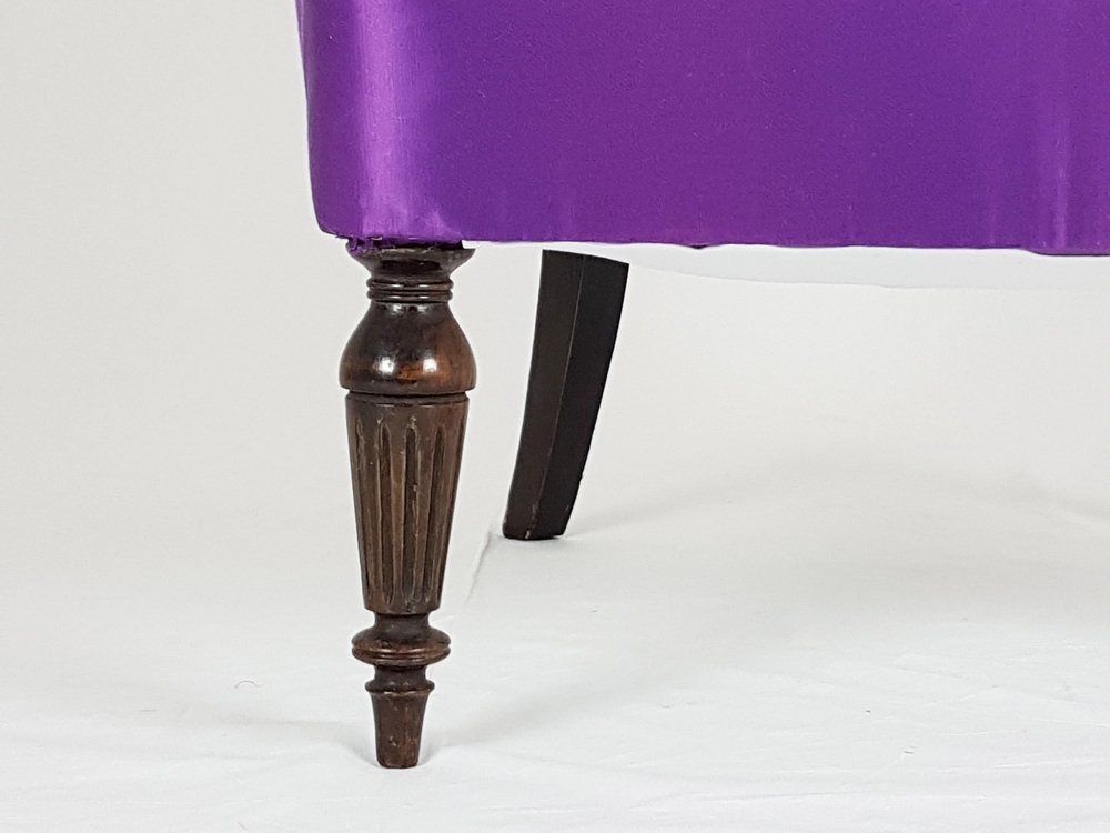 Italian Purple Armchairs 1950s Set Of 2 photo buy