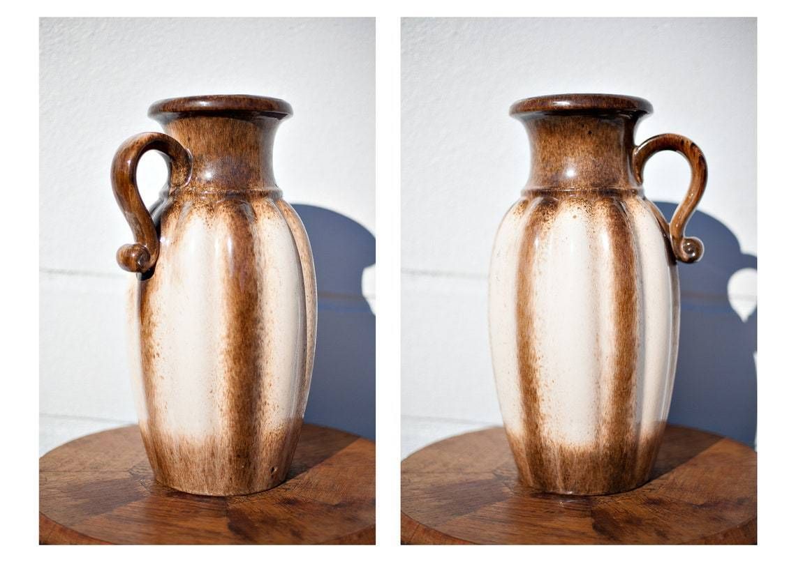 Large Vase Schleurich Keramic Germany 492 44, Flower Pot, Lamp Base, Interior Design, Retro, 70's