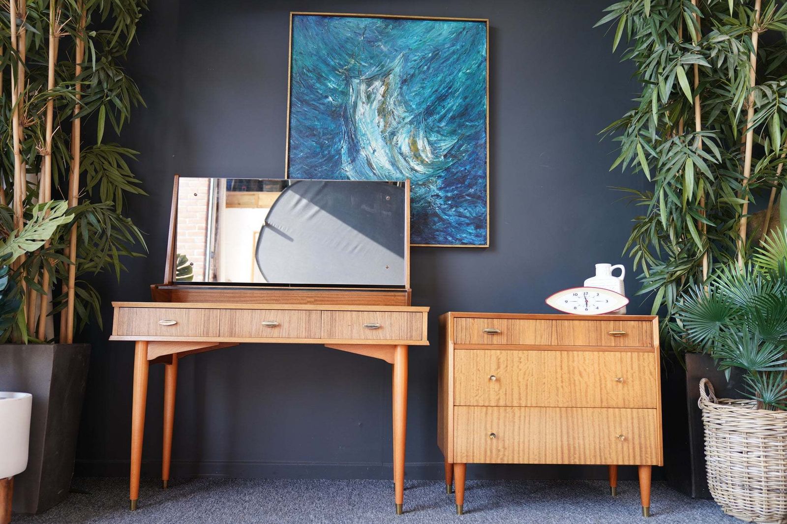 Mid Century Herbert Gibbs Small Chest Of Drawers photo furniture