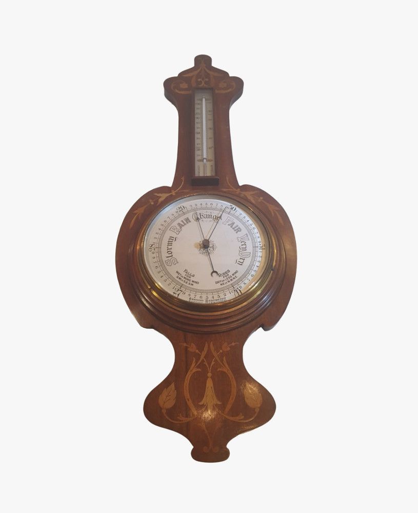 A Lovely Quality Early 20th Century Art Nouveau Barometer photo furniture