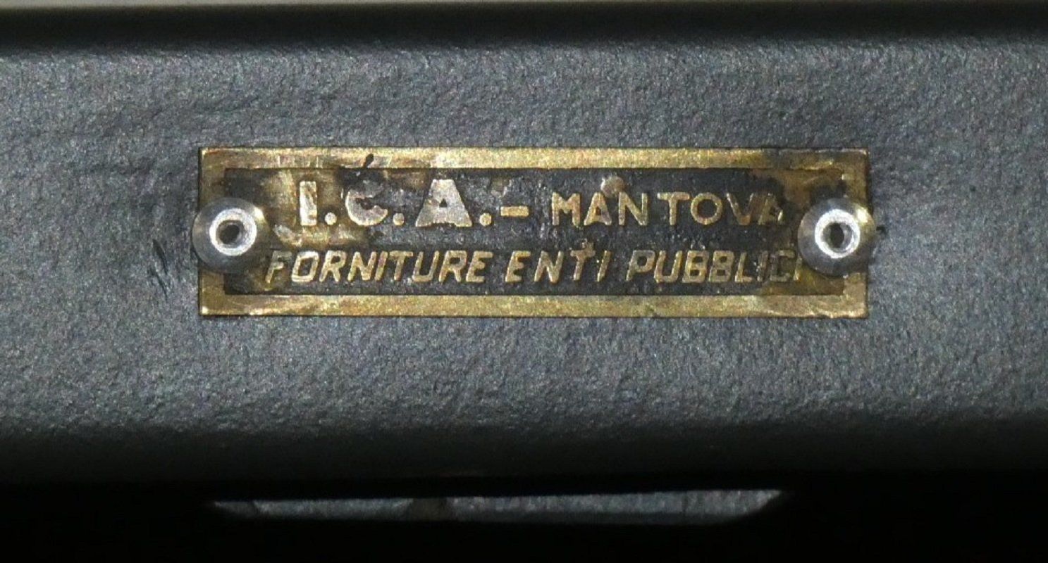 I.C.A. Treasury Register In Mantova    Italy 1960s photo Furniture