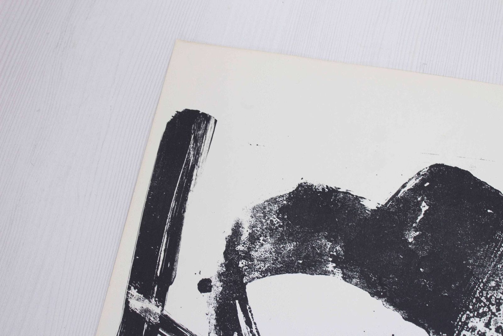 Lithograph By Swiss Artist Bernd Völkle 1963 photo for sale