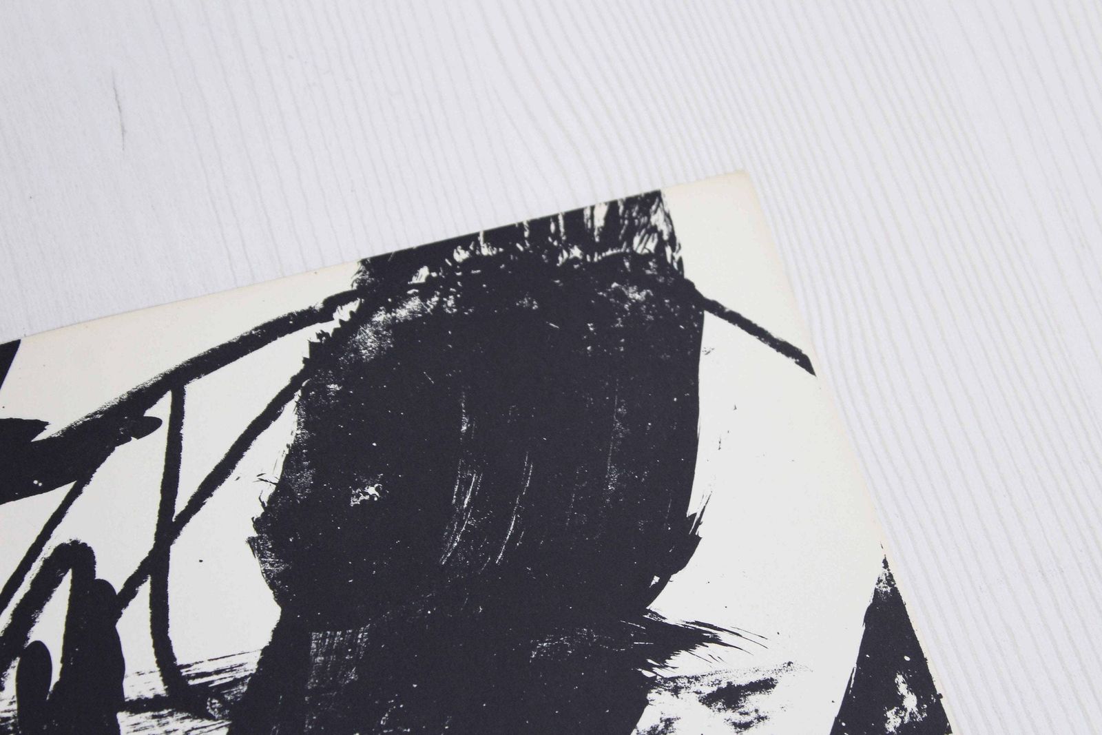 Lithograph By Swiss Artist Bernd Völkle 1963 photo 109.0