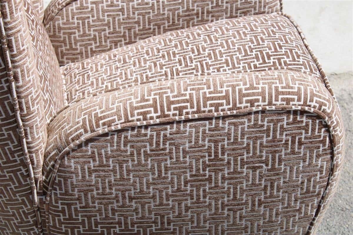 Pair Of Armchiars Paolo Buffa Italian Mid Century Design Velvet New photo vintage