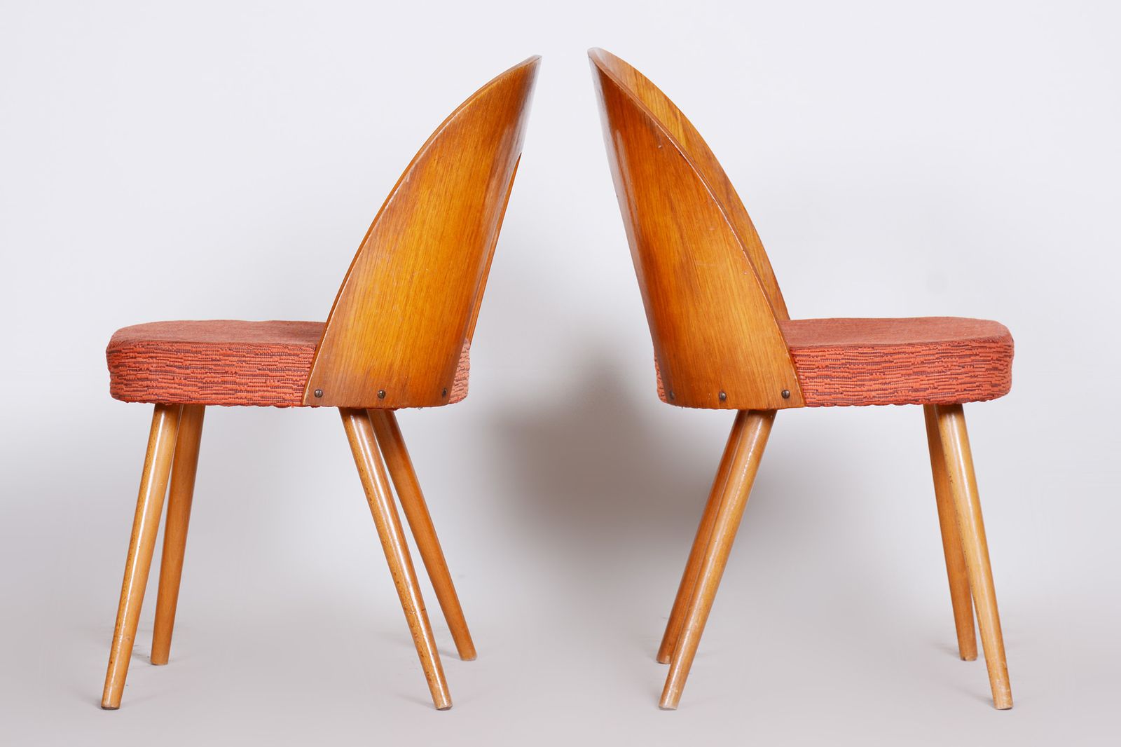Pair Of Mid Century Chairs Made In 1950s Czechia, Designed By Antonín šuman photo furniture