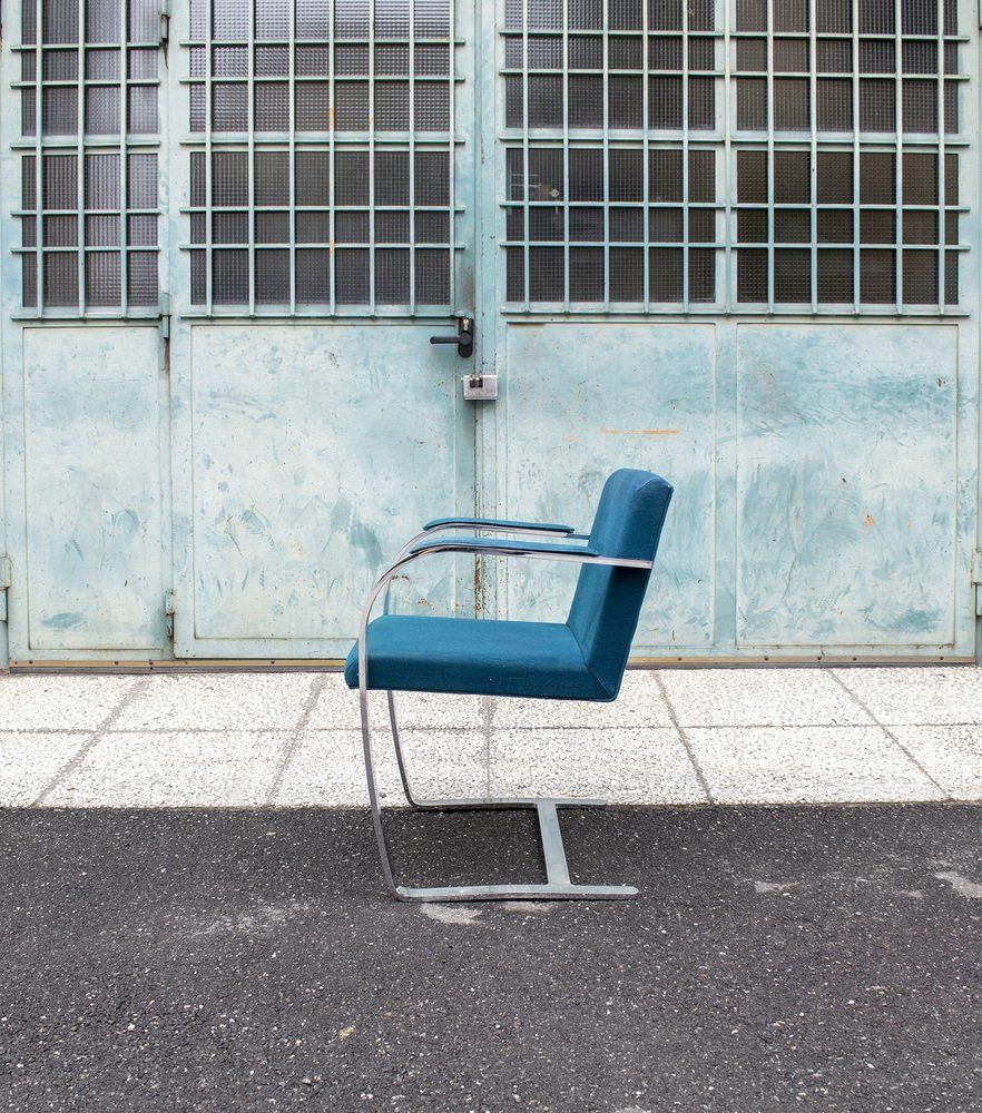 Brno Chairs By Mies Van Der Rohe For Knoll, 1970s, Set Of 6 photo for sale