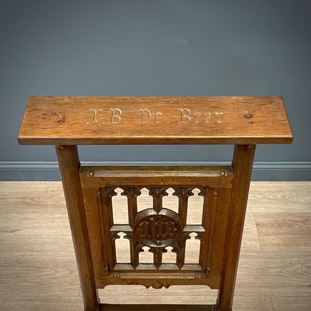 Attractive Antique Rustic Flemish Victorian Carved Oak Gothic Hall Church Chair photo Furniture