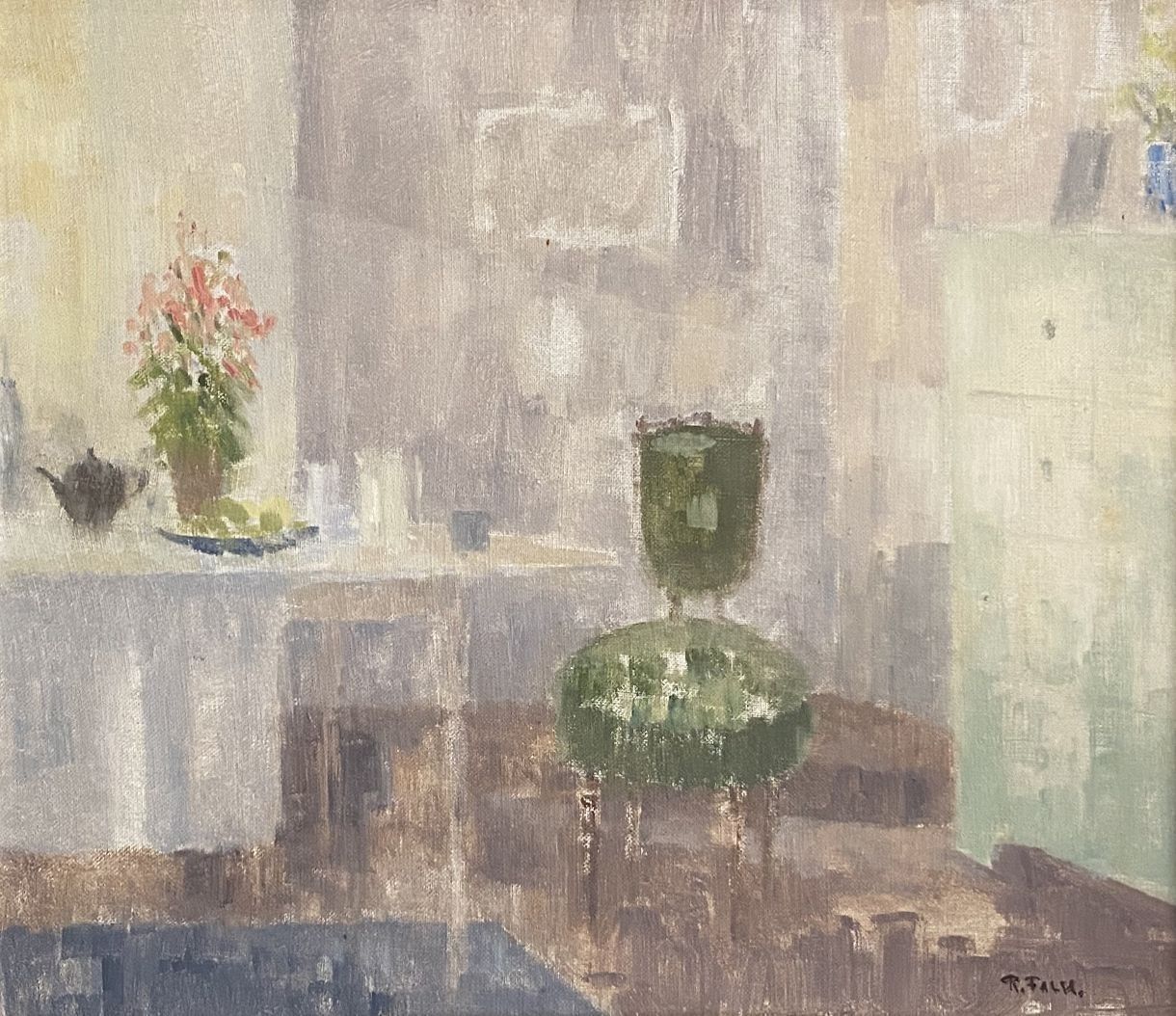 Missing   Ragnar Falk (1903–1977) ‘Modernist Interior’ photo furniture