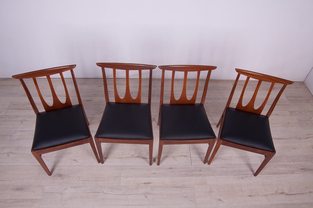 Brasilia Dining Chairs From G Plan, 1960s, Set Of 4 photo for sale
