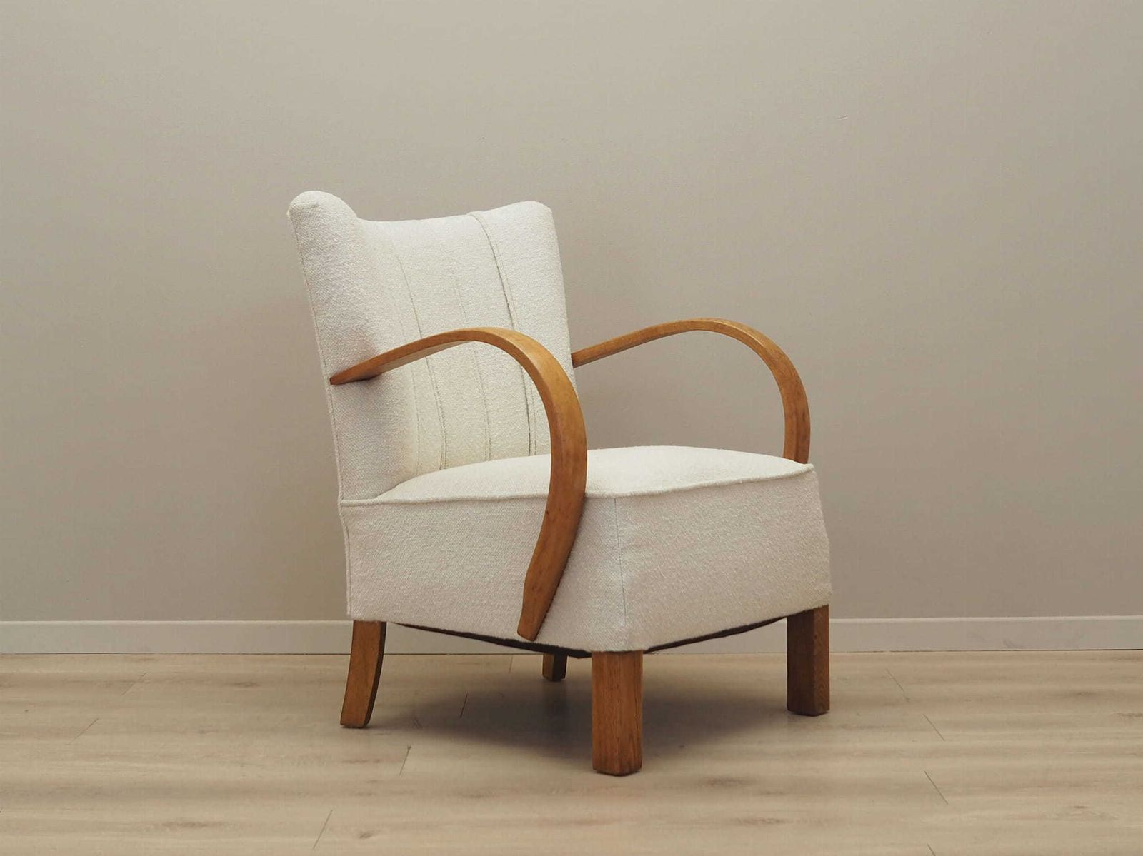 Oak Armchair, Art Déco, 1950s, Production: Denmark photo vintage