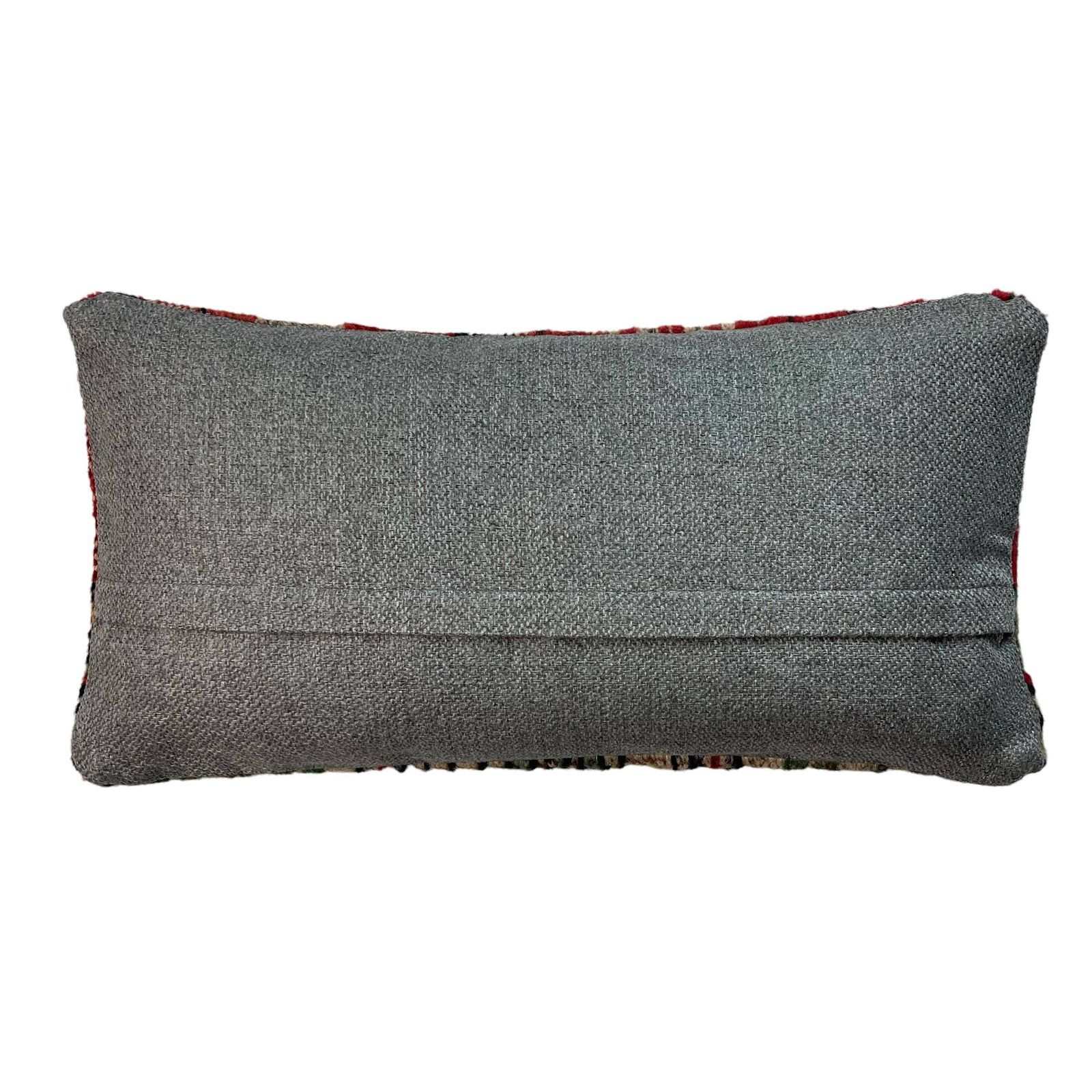 Vintage Hand Made Rug Cushion Cover, Decorative Rug Pillow Cover, Large Vintage Turkish Rug Cushion Cover photo for sale