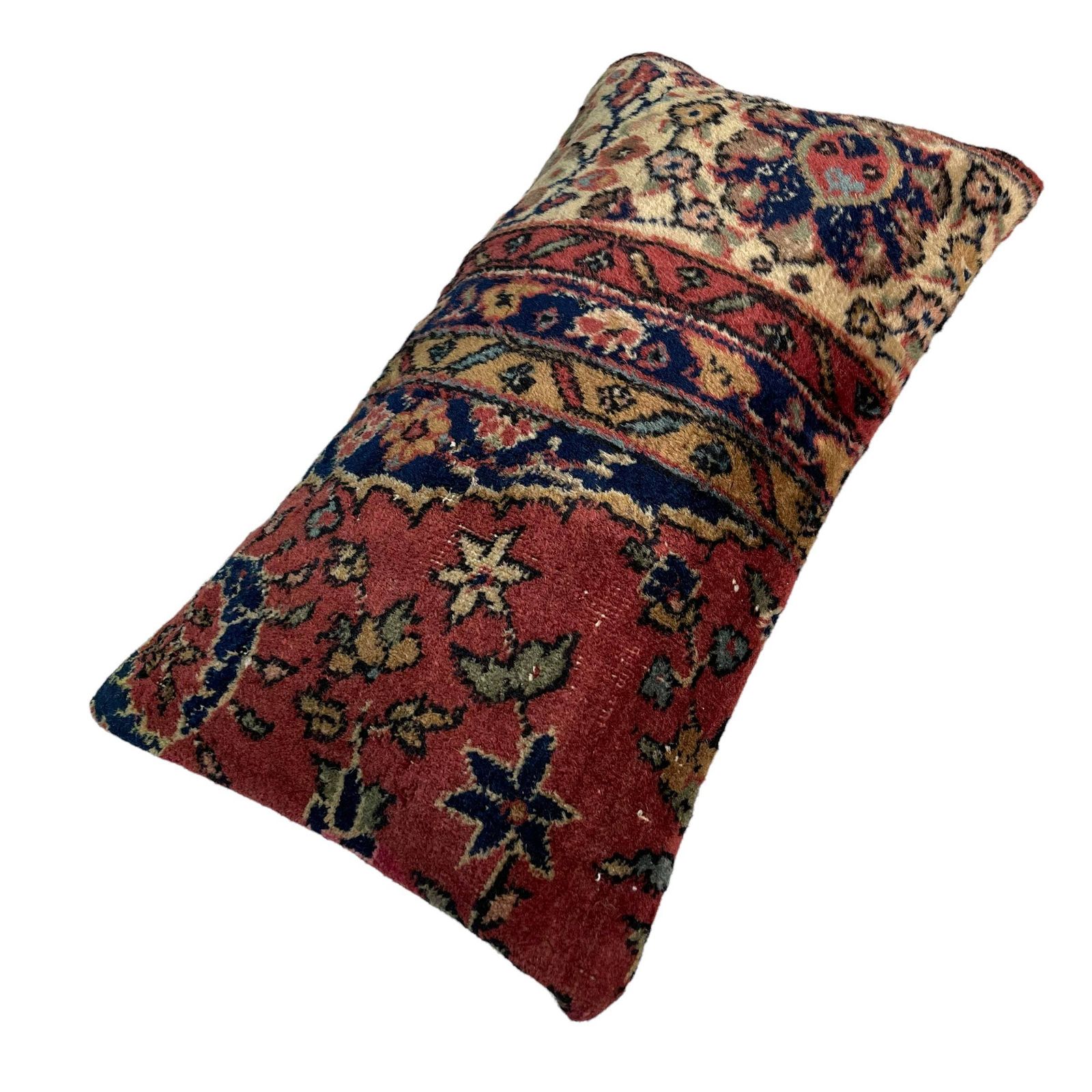 photo for sale Vintage Hand Made Rug Cushion Cover, Decorative Rug Pillow Cover, Large Vintage Turkish Rug Cushion Cover