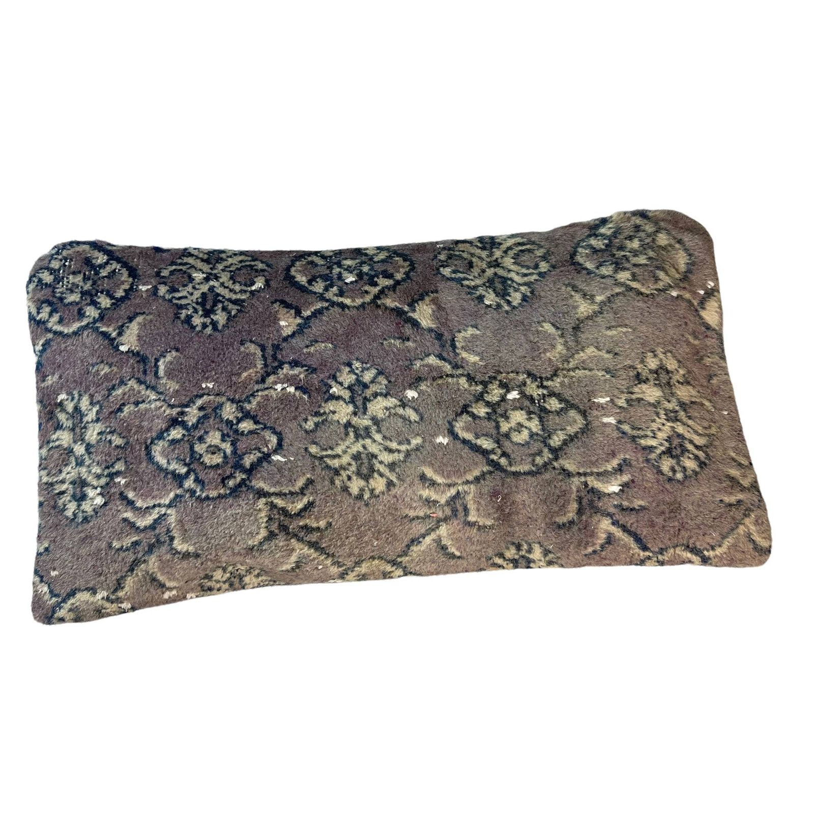 photo for sale Vintage Hand Made Rug Cushion Cover, Decorative Rug Pillow Cover, Large Vintage Turkish Rug Cushion Cover