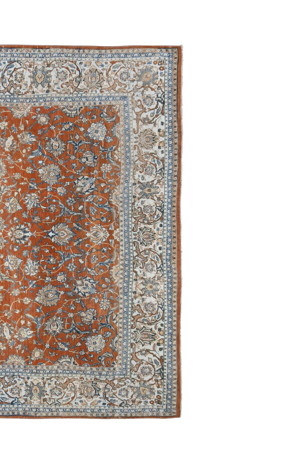 photo furniture Tapis turc vintage rouge grand format, années 1970 - 265 x 360