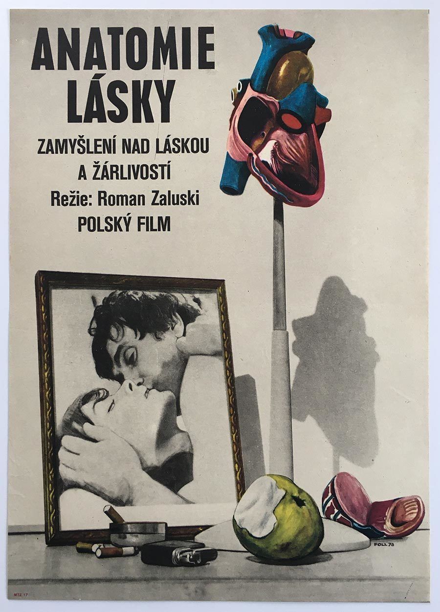 Movie Poster, Anatomy Of Love, Dobroslav Foll, 1973