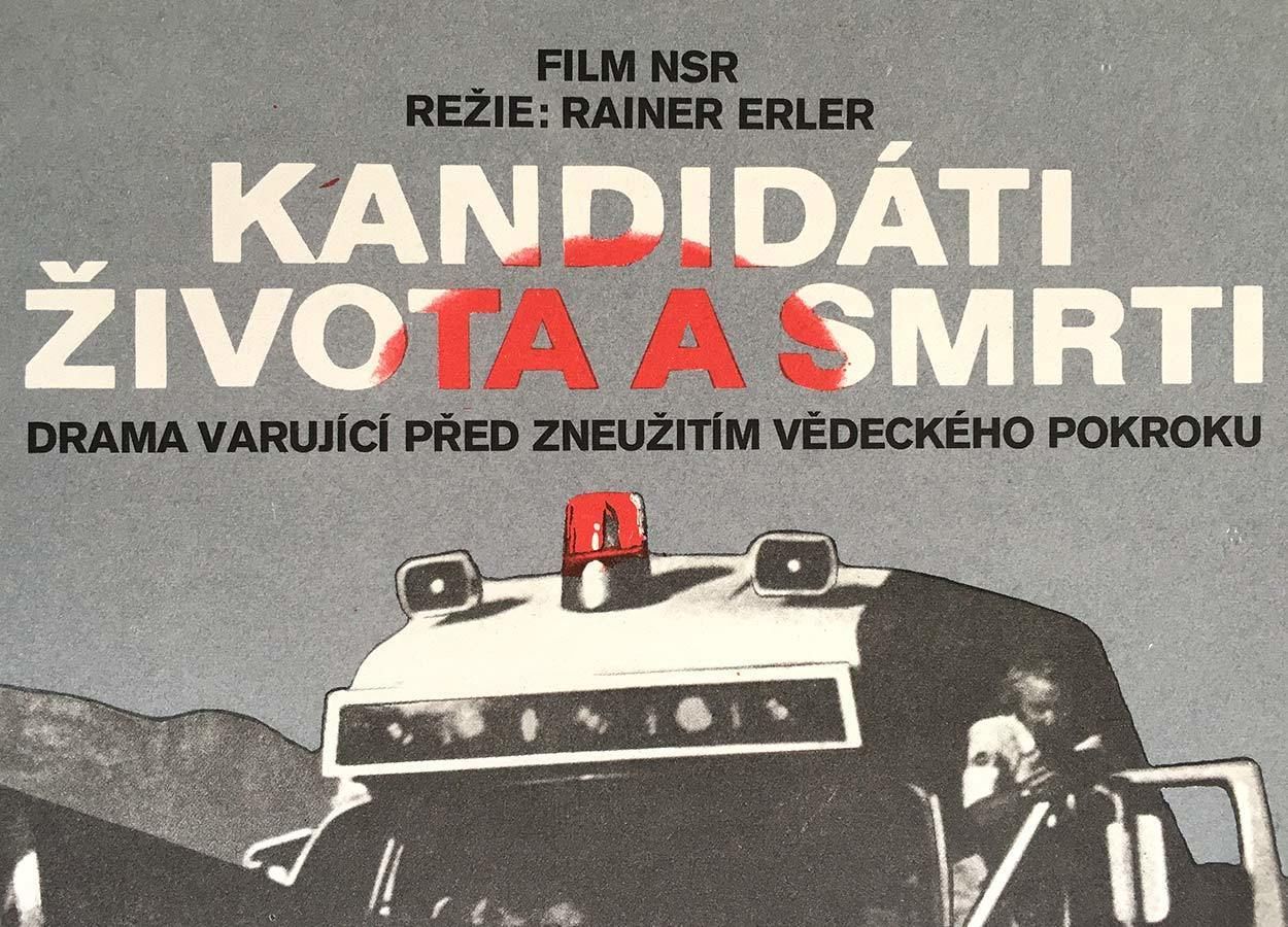 Original Film Poster, Spare Parts, Dobroslav Foll, 1980, Genuine Czech Vintage Print photo vinterior