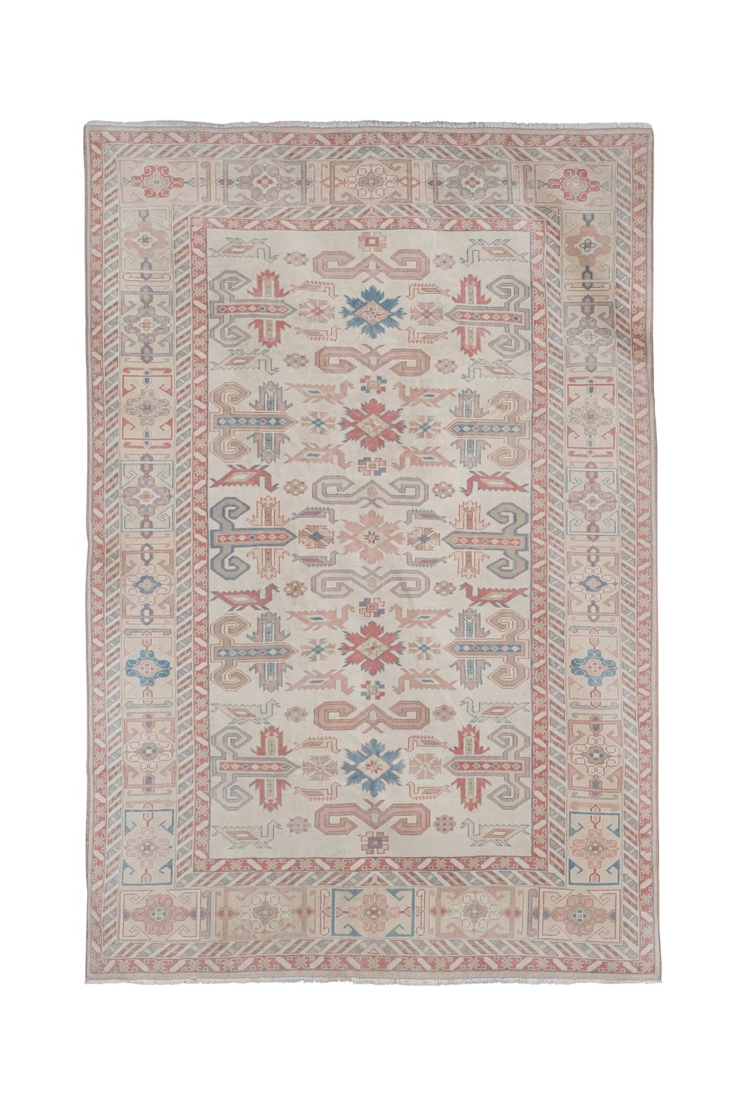 Vintage Pastel Turkish Kars Rug 175 X 254 Cm