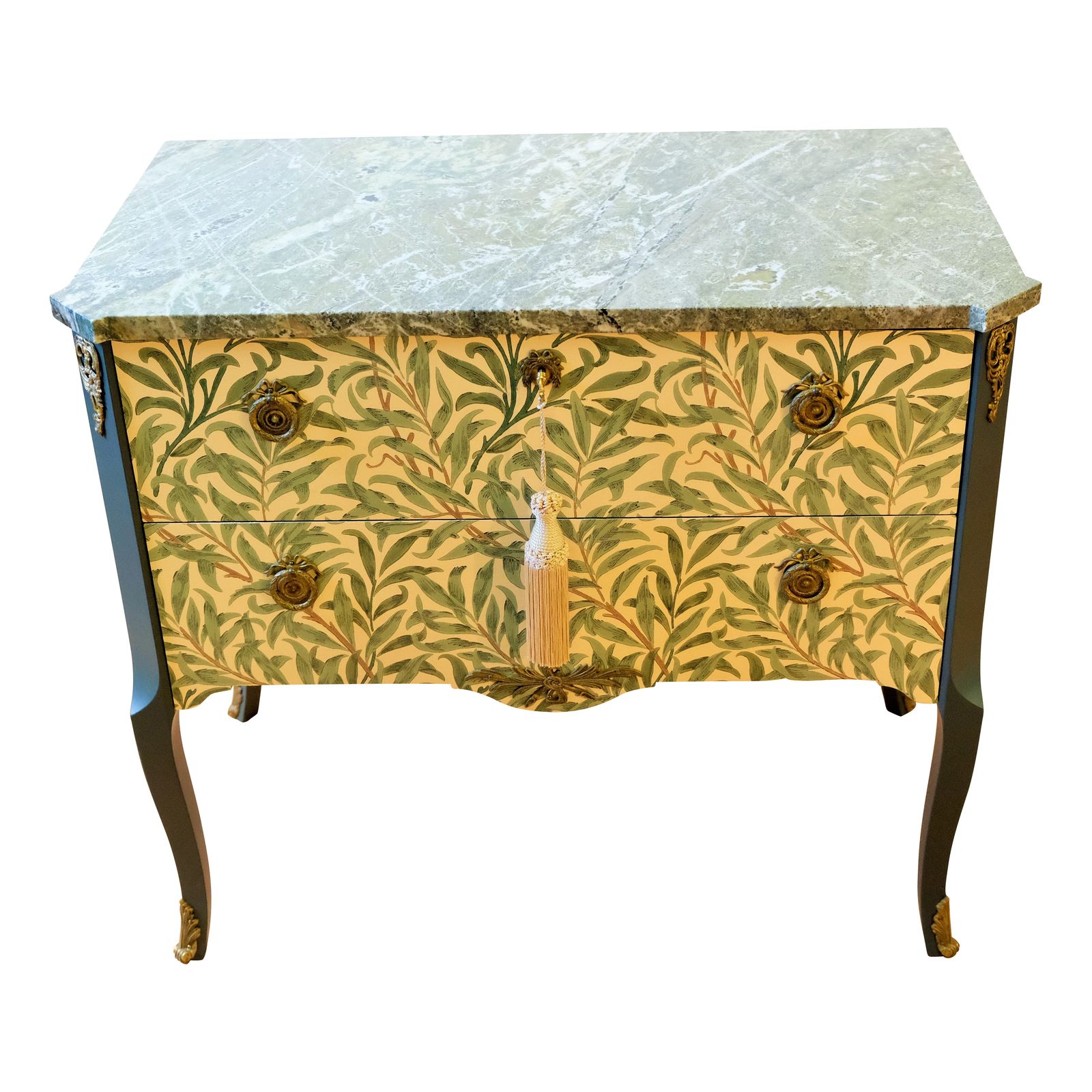 photo for sale Gustavian Style Commode With William Morris Classic Design