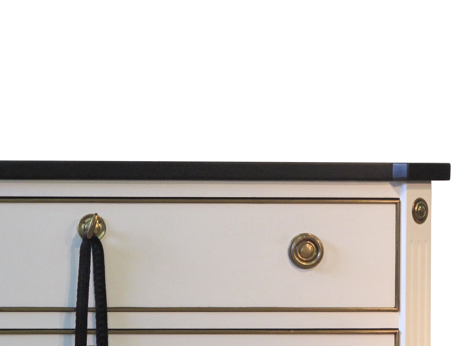 Vintage Gustavian Antik Byrå White Chest photo Furniture