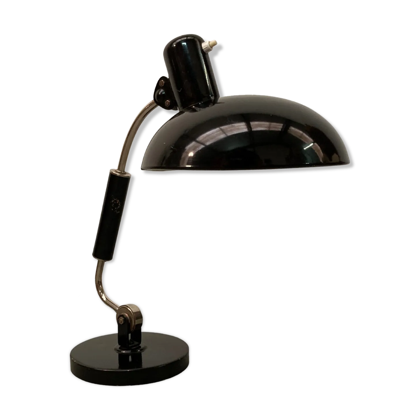 Bauhaus Desk Lamp By Christian Dell For Koranda, Vienna Austria.