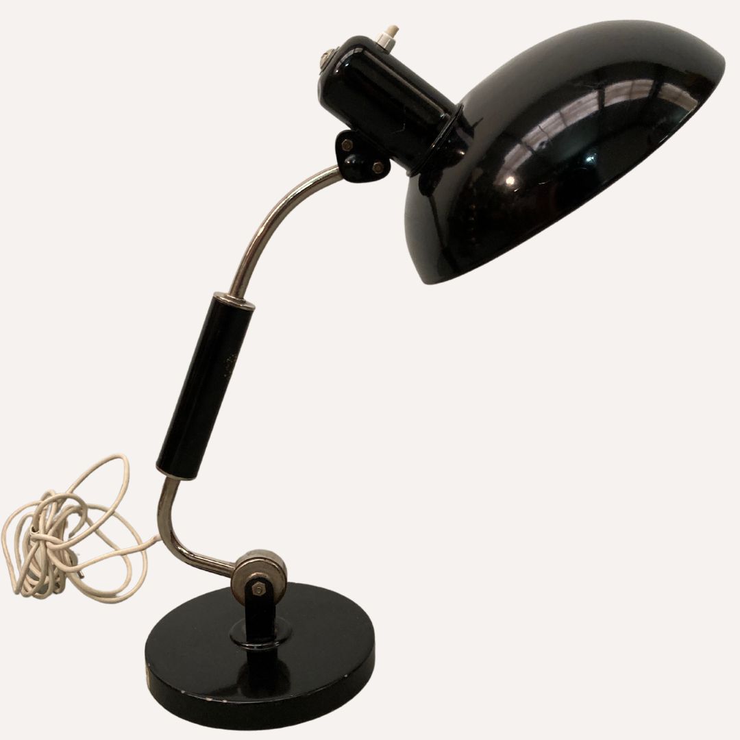 Bauhaus Desk Lamp By Christian Dell For Koranda, Vienna Austria. photo vintage