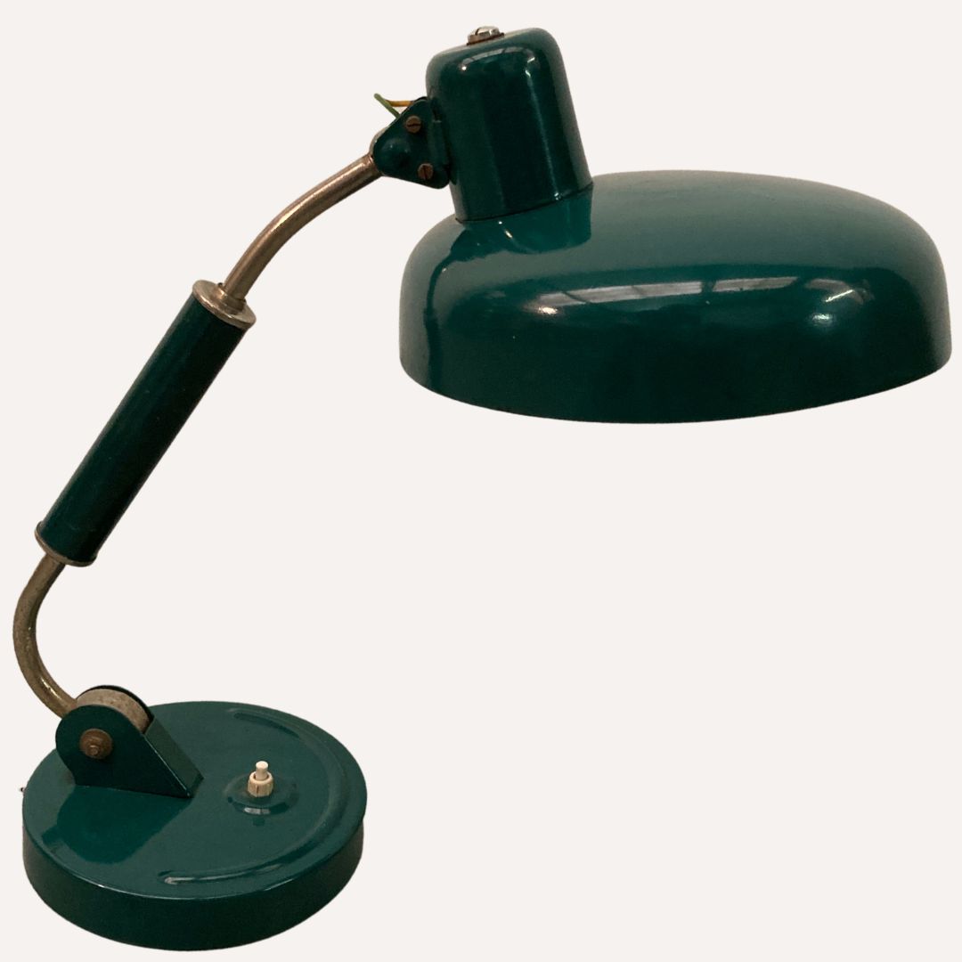 Bauhaus Desk Lamp By Christian Dell For Koranda, Vienna Austria photo Lighting