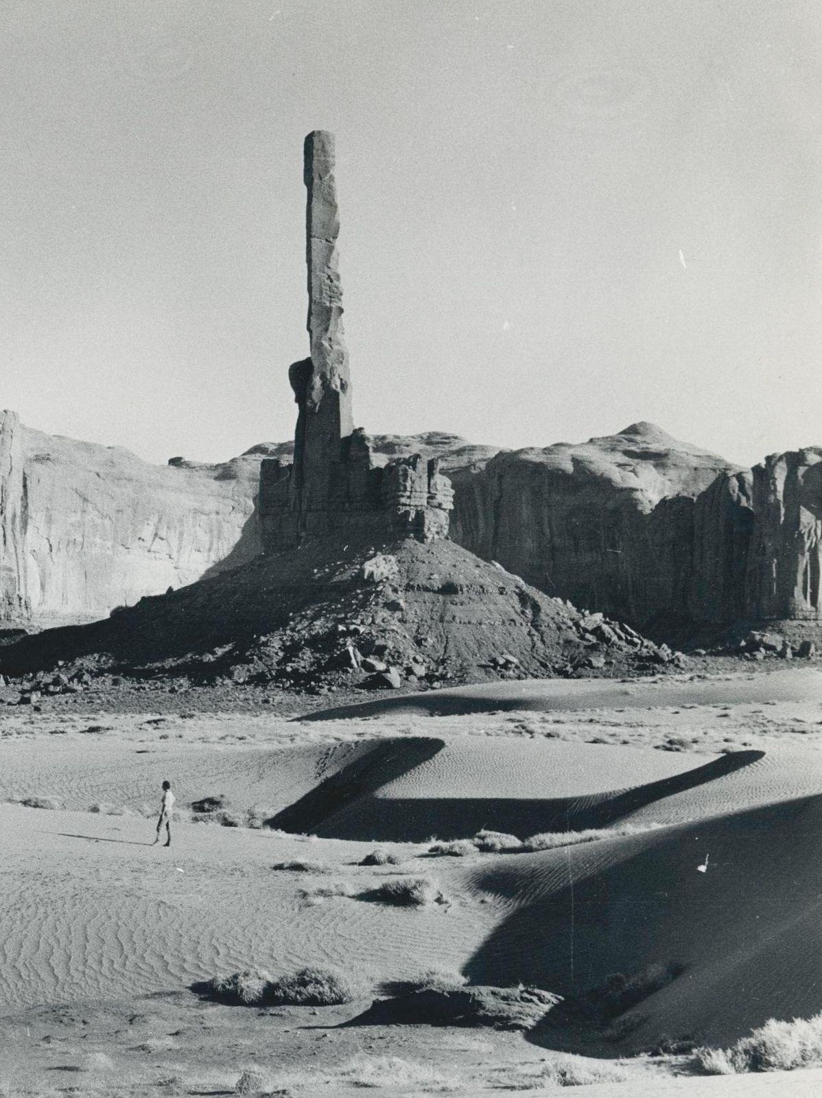 Erich Andres Monument Valley, Utah/ Arizona, Black And White, USA 1960s photo for sale