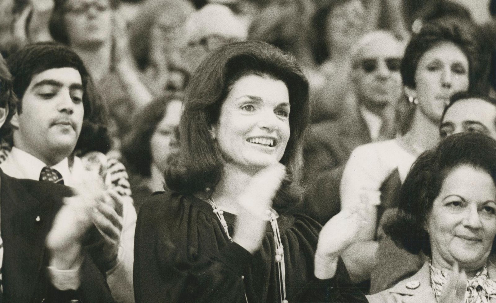 Jackie Kennedy Onassis; Madison Square Garden, Jimmy Carter photo for sale