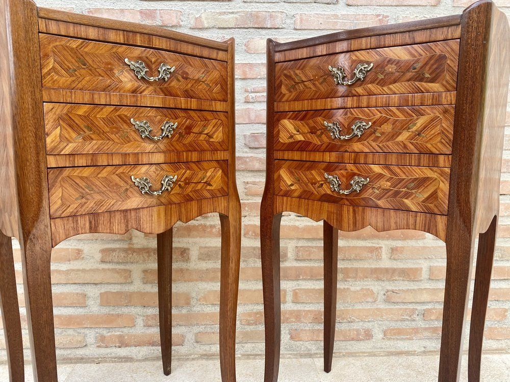 Tulipwood Bedside Tables, Set Of 2 photo furniture