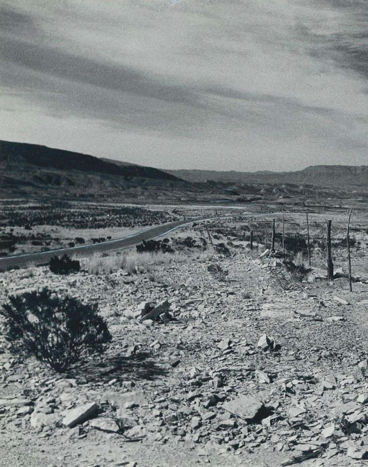 Erich Andres Valley, Texas, Silver Gelatine Print Photography, USA 1960s, photo for sale
