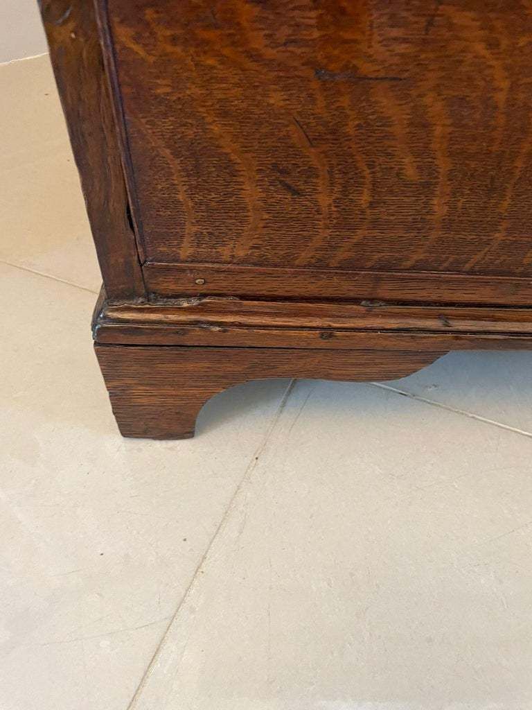 photo for sale Antique George III Quality Oak Chest Of Drawers