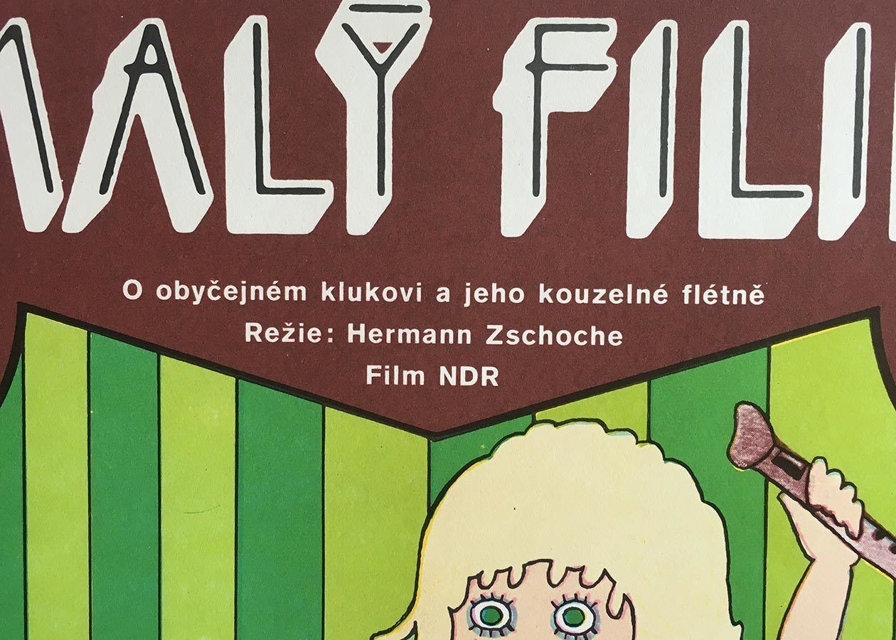 Movie Poster, Phillip The Small, Vratislav Hlavaty, 1977 photo furniture
