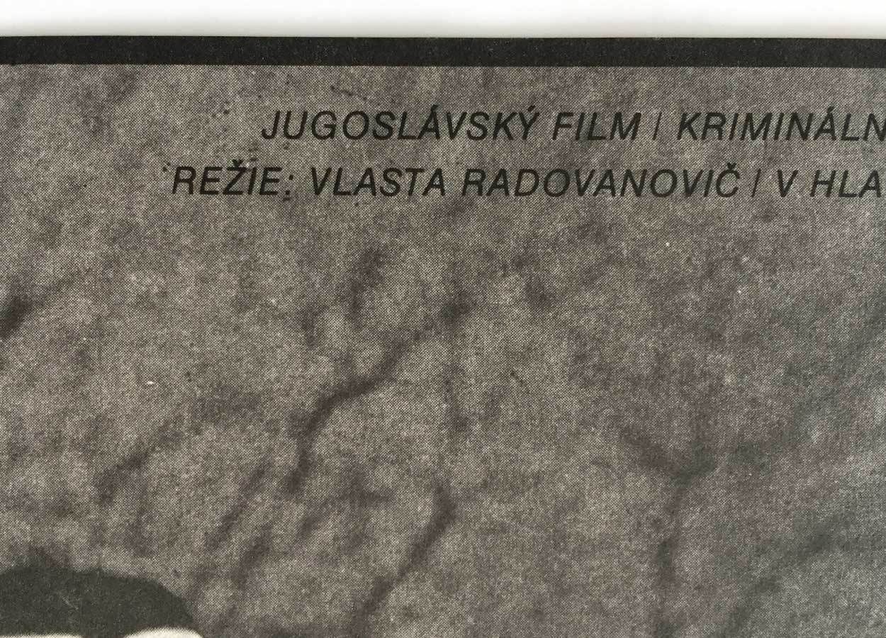Movie Poster, Halo Taxi, Milan Grygar, 1984 photo vinterior
