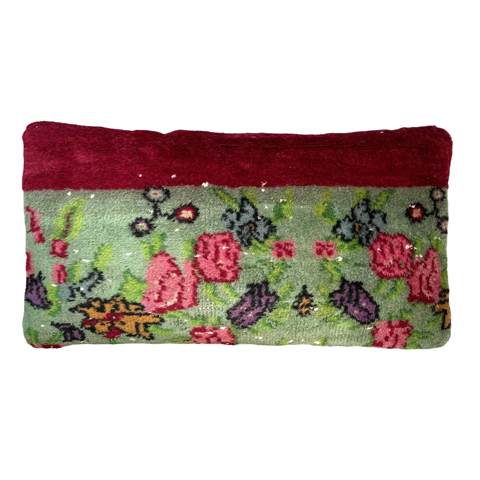 Vintage Hand Made Rug Cushion Cover, Decorative Rug Pillow Cover, Large Vintage Turkish Rug Cushion Cover photo vintage