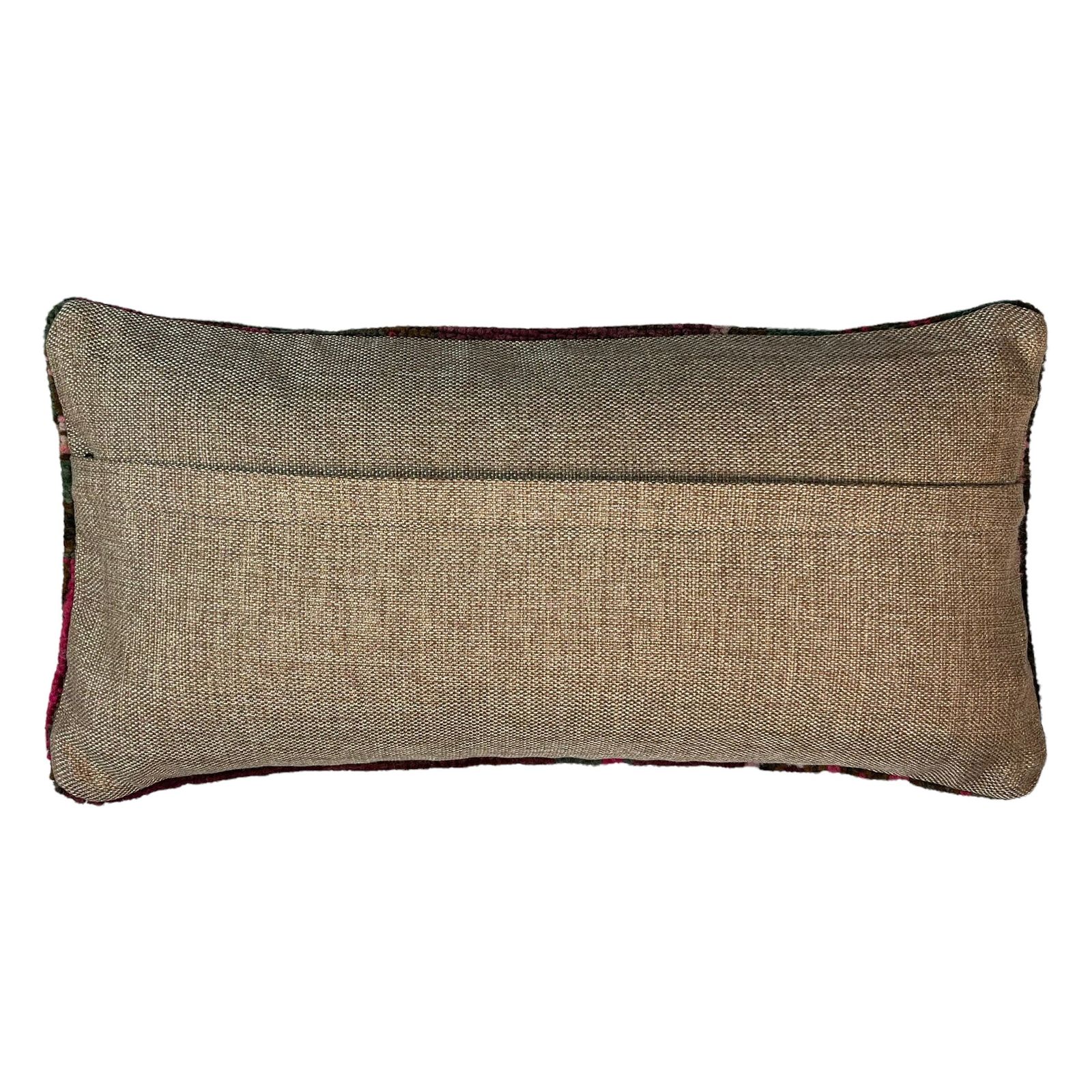 Vintage Hand Made Rug Cushion Cover, Decorative Rug Pillow Cover, Large Vintage Turkish Rug Cushion Cover photo for sale