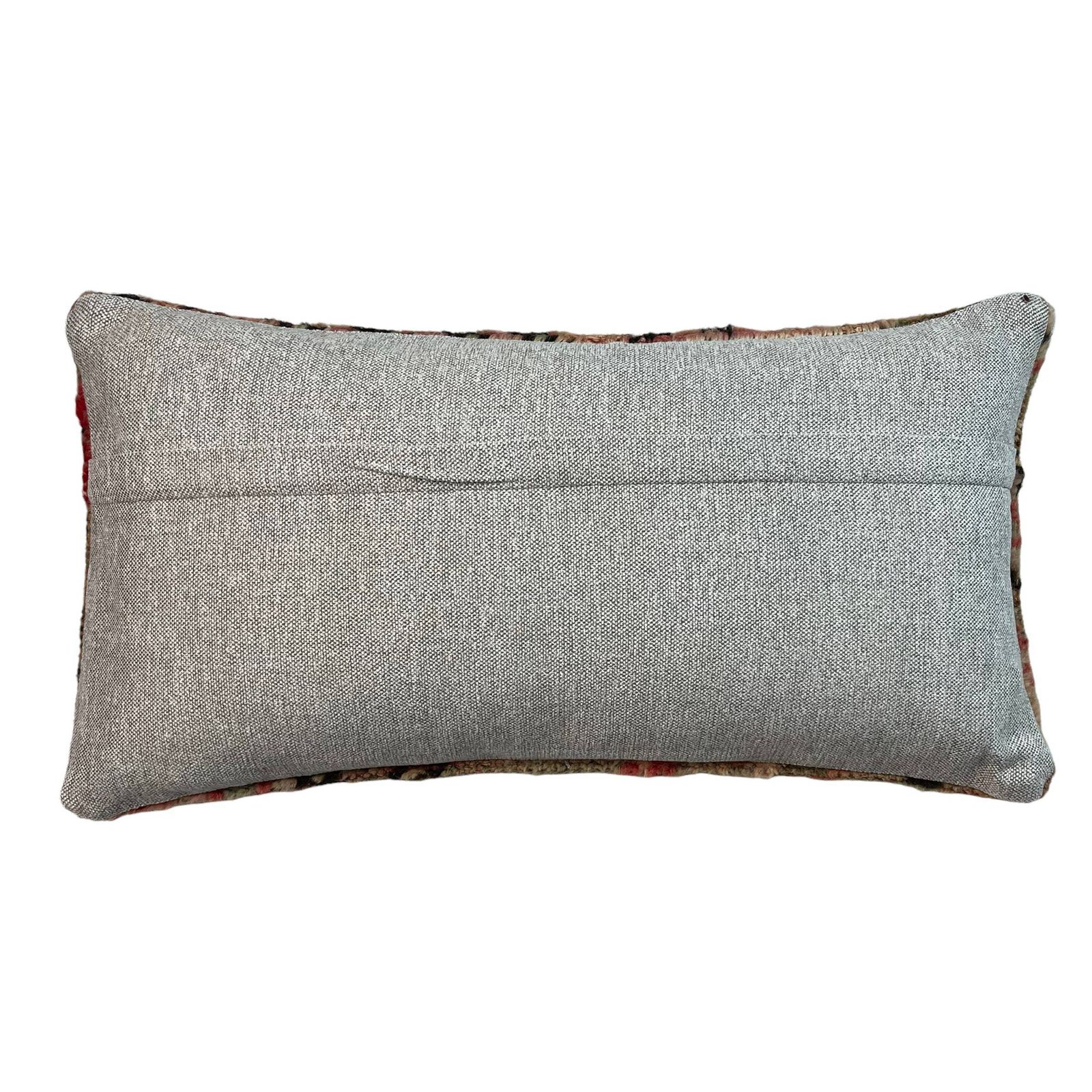Vintage Hand Made Rug Cushion Cover, Decorative Rug Pillow Cover, Large Vintage Turkish Rug Cushion Cover photo for sale