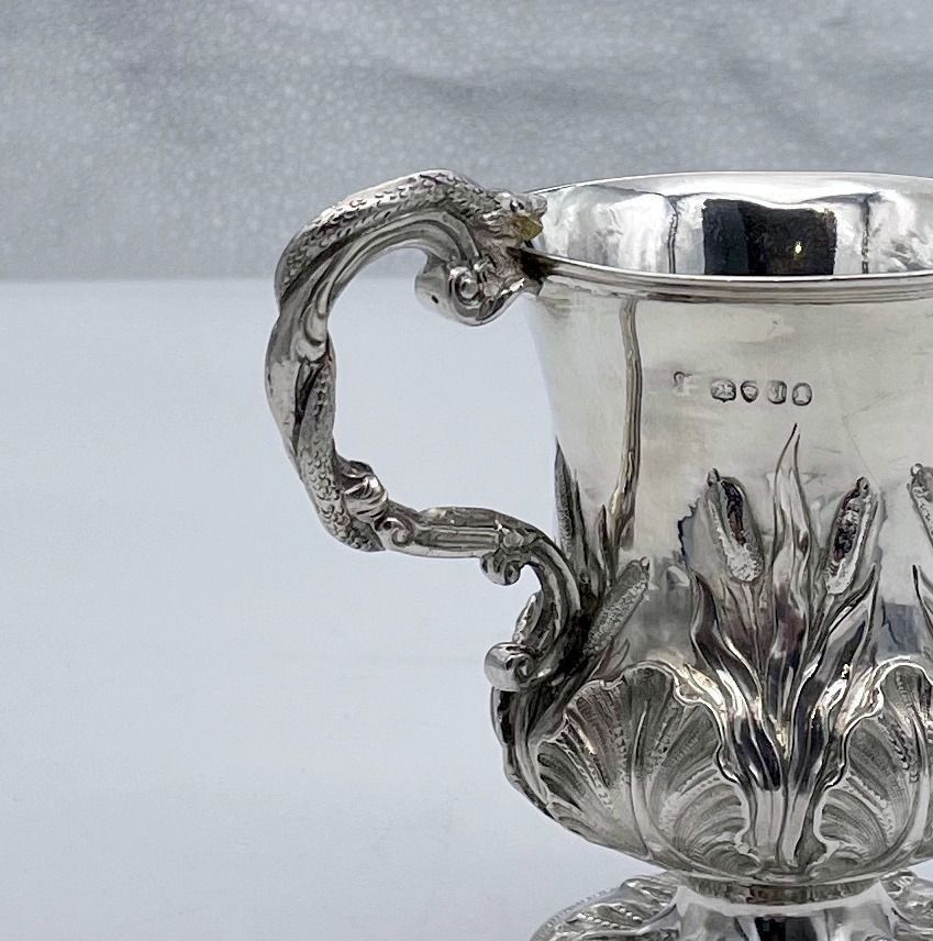 Early 19th Century Antique William IV Silver Christening Mug London 1831 Charles Reily & George Storer photo for sale