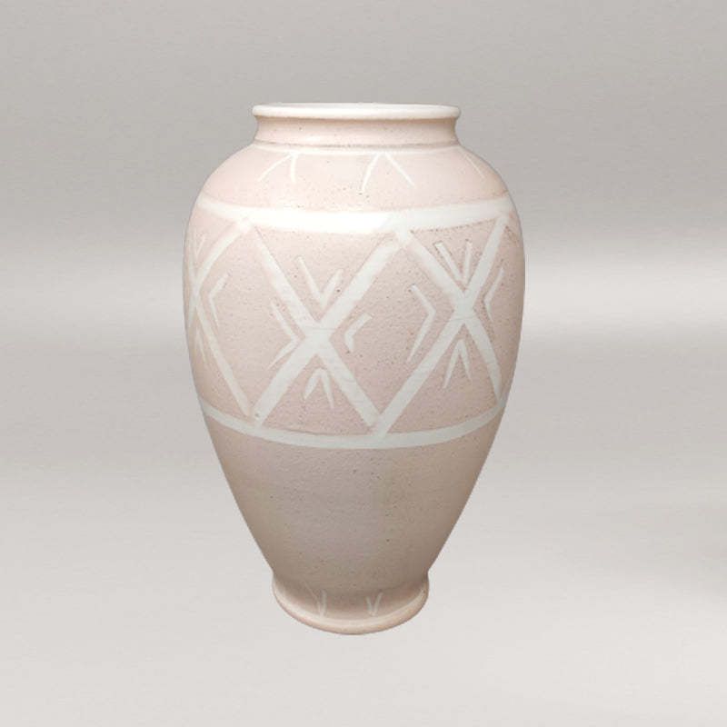 1960s Gorgeous Pink Vases In Ceramic By Deruta. Handmade Made In Italy photo furniture