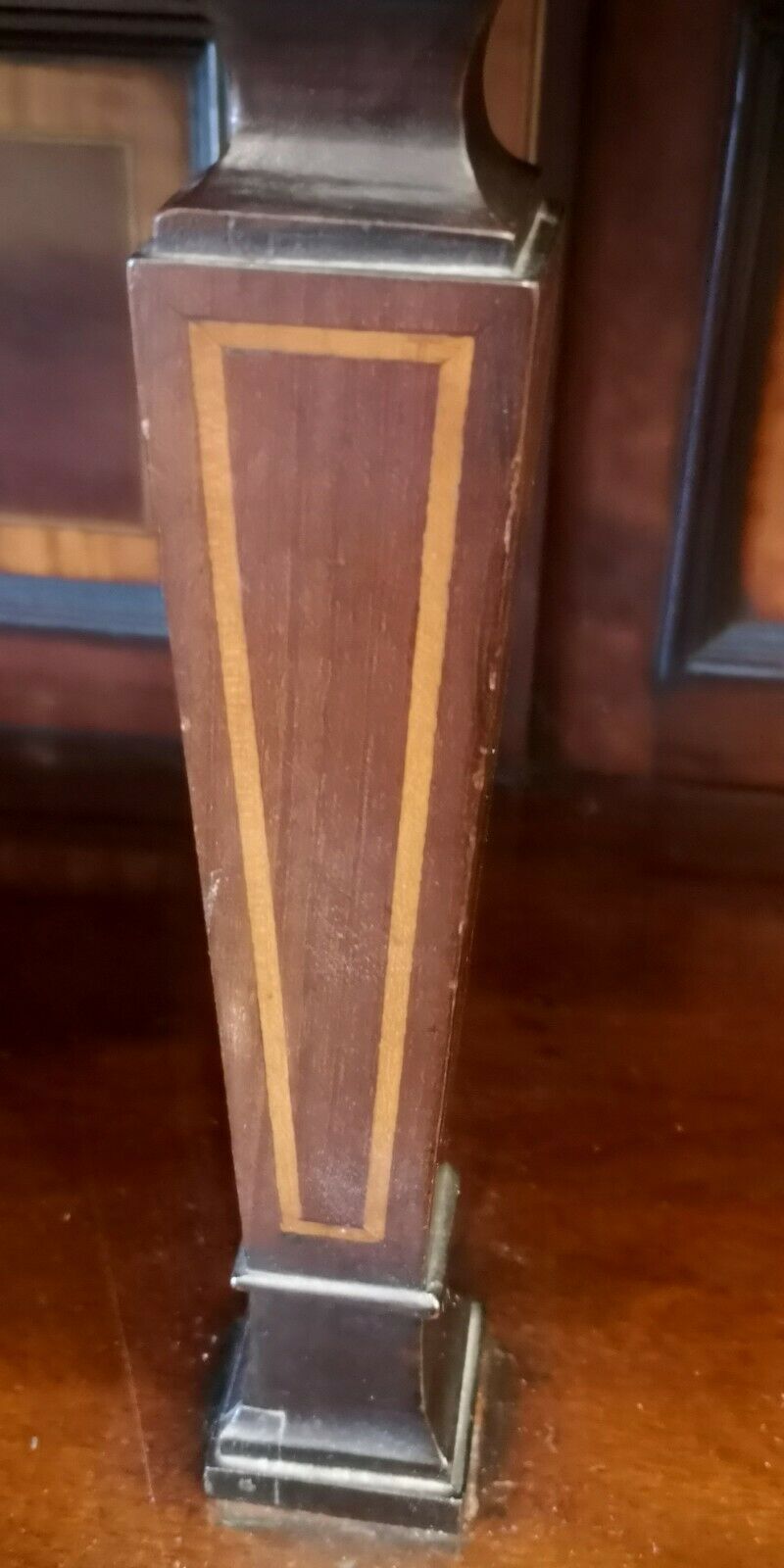photo furniture Large Victorian Mahogany And Marquetry Display Cabinet