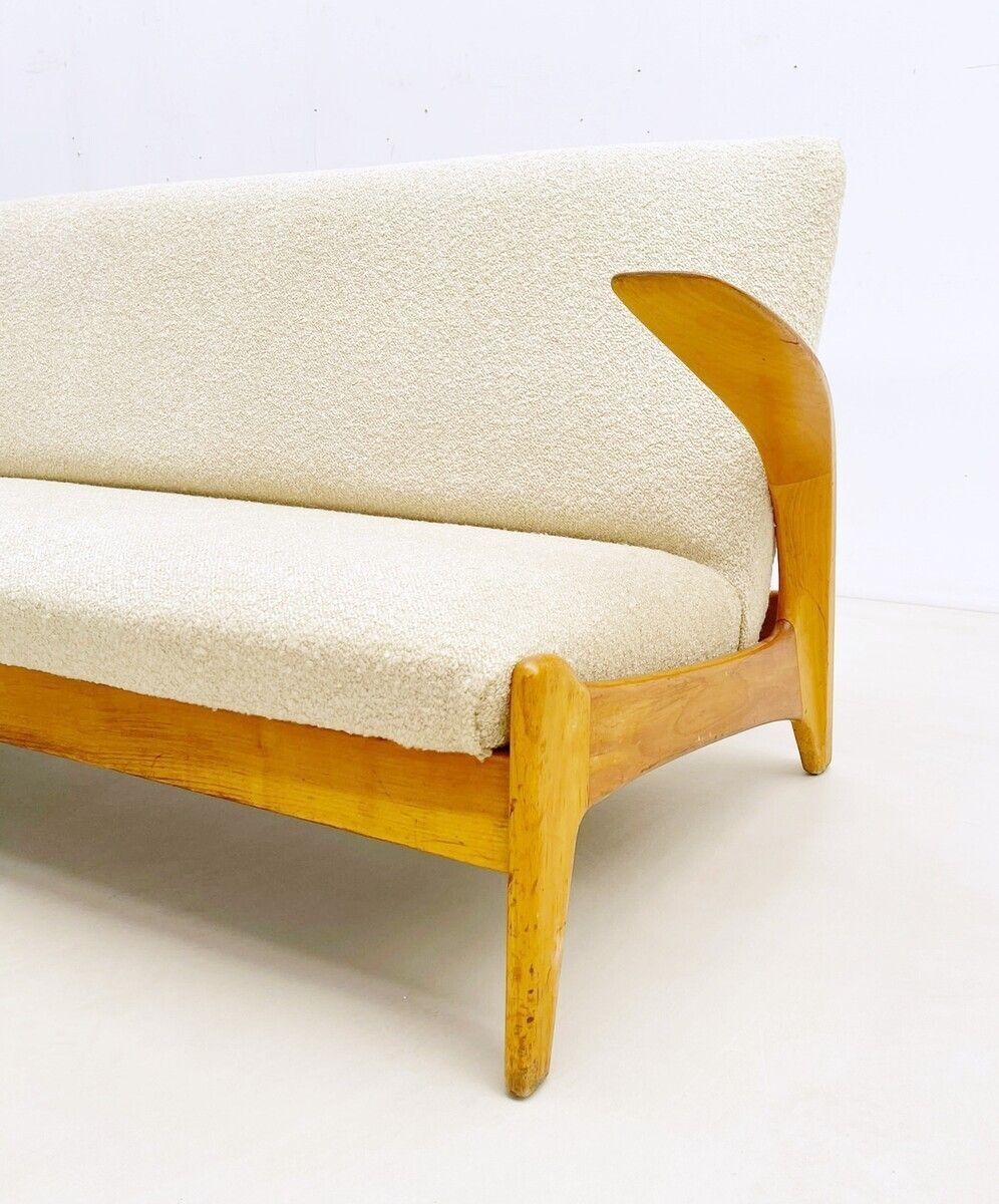 1960's Wooden Sofa By De Ster Gelderland photo 2900.0
