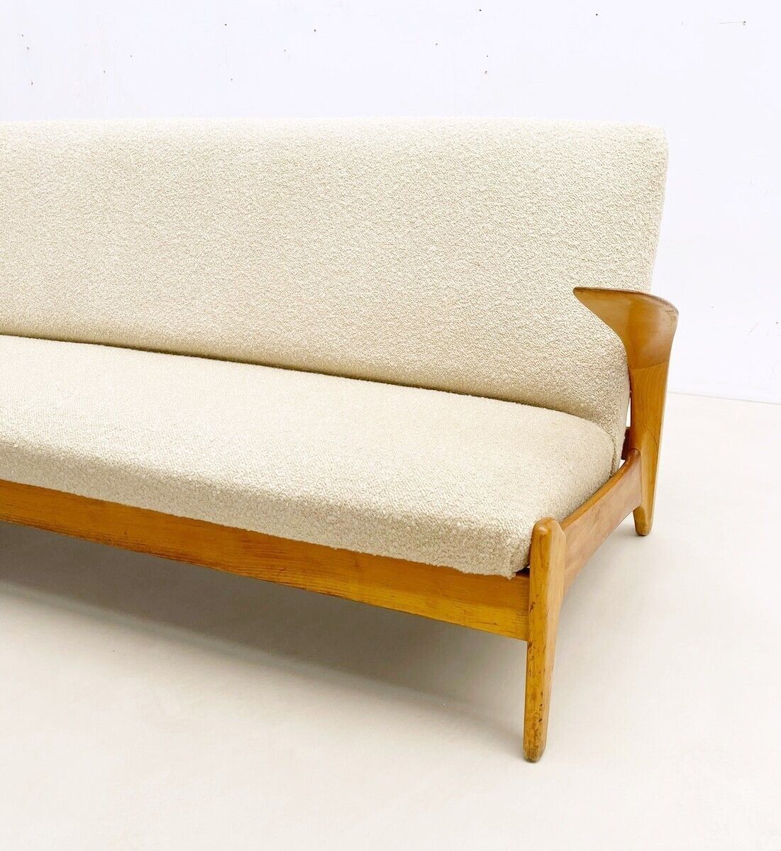 1960's Wooden Sofa By De Ster Gelderland photo buy