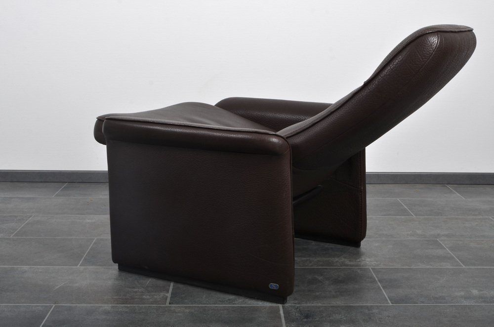 Ds 50 Cigar Brown Neck Leather Armchair By De Sede photo buy